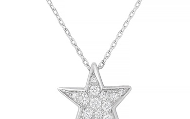Chanel Comete Geode Star Pendant Necklace