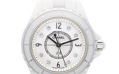Chanel J12 White Ceramic H2570 Quartz Stainless Ladies Watch Pre-Owned