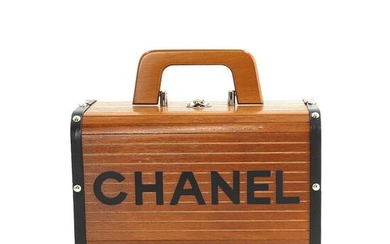 Chanel - Wood Vanity Handbag