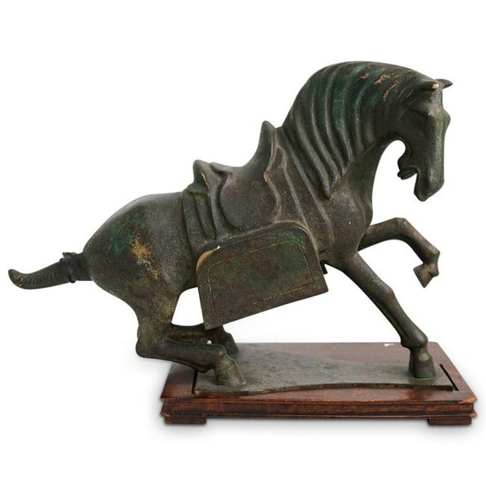 Chinese Bronze Horse Sculpture