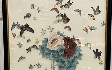 Chinese Painting Hundreds of Butterflies