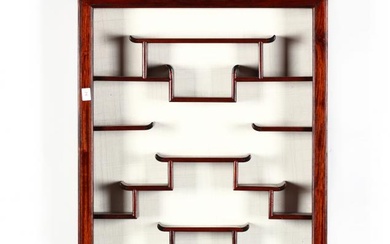 Chinese Style Hardwood Display Wall Cabinet