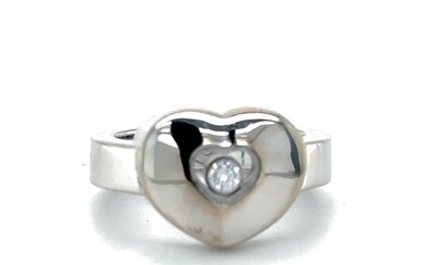 Chopard Ring - Happy Diamonds - White gold Round Diamond