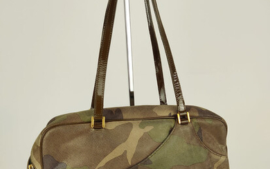Christian Dior Camouflage shoulder bag