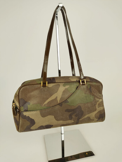Christian Dior Camouflage shoulder bag