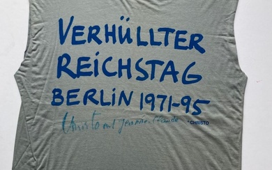 Christo e Jeanne Claude “Verhullter Reichstag Berin 1971-95”