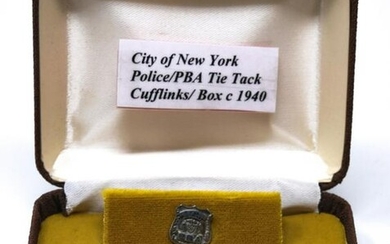 Circa 1940 City of New York Police / PBA Cufflinks