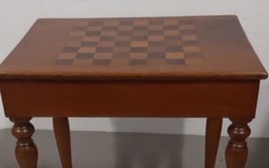Coffee table with chessboard (1) - Wood - 1880-1900