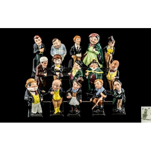Collection of Royal Doulton Dickens Figures, to include Mica...