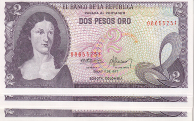Colombia 2 Pesos 1977 (20)