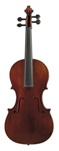 Contemporary Violin in Baroque Form - Unlabeled, length of two-piece back 356 mm.