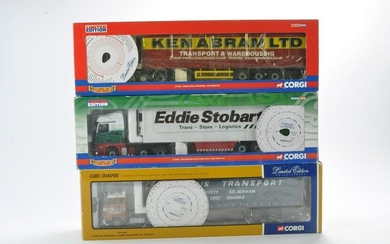 Corgi Model Truck Issue comprising No. CC13907 Foden Alpha Curtainside in the livery of Ken Abram