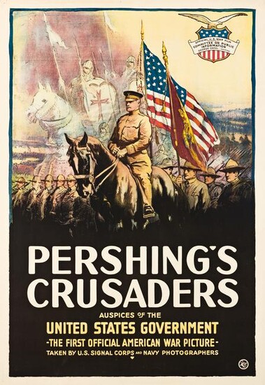 DESIGNER UNKNOWN. PERSHING'S CRUSADERS. 1918. 41¼