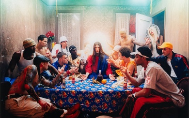 David LaChapelle Last Supper (from Jesus is my Homeboy)