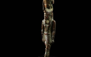 Egyptian Amuletic Nefertum Figure