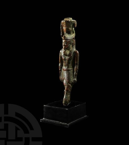 Egyptian Amuletic Nefertum Figure