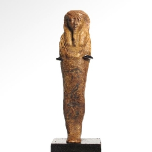 Egyptian Wax Shabti, Inscribed to ÒIrt Hor ReruÓ