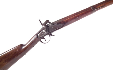 English made 1842 type percussion musket