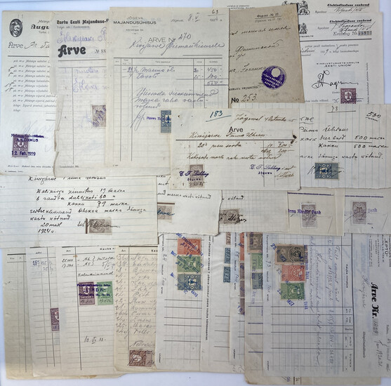 Estonia Group of documents since 1917-1939 (51)