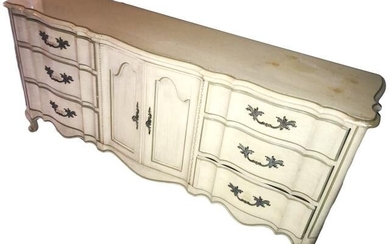 French Country Rococo Style Bureau or Console