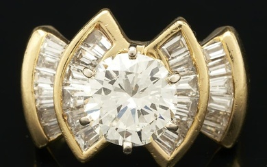 GIA 2.71 Carat Diamond Ring