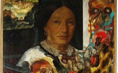 GUIDO BIASI Ancestor portrait.