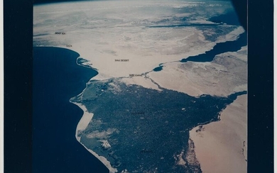 [Gemini IV] The Earth from orbit: Cradle of Civilisation; Egypt’s Nile River...