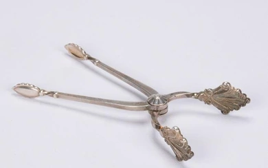 George Jensen Sterling Silver Acanthus Tongs