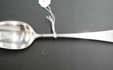 Georgian 18th century sterling silver tablespoon