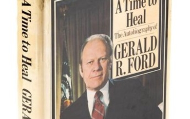 Gerald Ford's A Time to Heal Signed