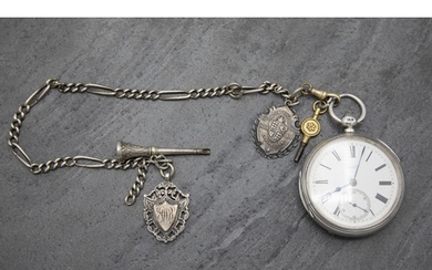 Good silver fusee pocket watch by William Harrison, in good ...