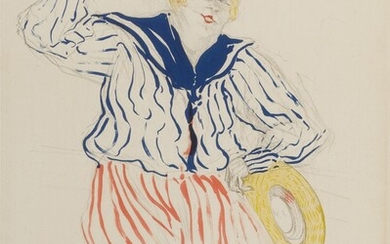 Henri de Toulouse-Lautrec, LA CHANSON DU MATELOT, AU STAR, LE HAVRE (D. 276; ADR. 352; W. 326)