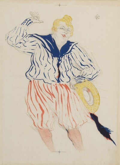 Henri de Toulouse-Lautrec, LA CHANSON DU MATELOT, AU STAR, LE HAVRE (D. 276; ADR. 352; W. 326)