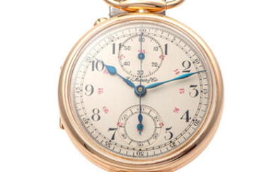 HENRY MOSER, SINGLE BUTTON CHRONOGRAPH, PINK GOLD