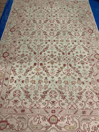 Hand Knotted Agra Heriz Rug 6x9 ft #13