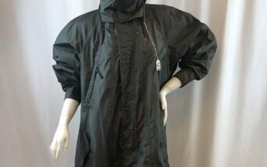 Hooded Khaki Vintage Issey Miyake Raincoat