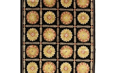 Indian Adeline Style Wool Carpet.
