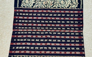 Indonesian Traditional Woven Ikat Textile