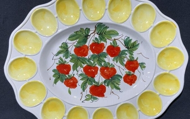 Italian Fruit Themed Deviled Egg Platter