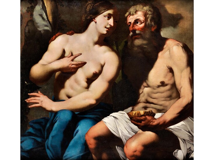 Italienischer Maler des 17. Jahrhunderts, CARITAS ROMANA