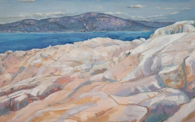 Ivan Albright (American, 1897-1983) Maine Landscape