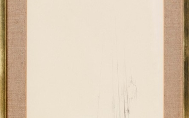 JOHN R. MCDANIEL, United States, 20th Century, Sailboat., Brush and acrylic on paper, 16" x 12" sight. Framed 21" x 17".
