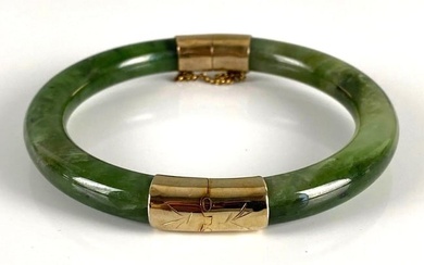 Jade Bangle Bracelet