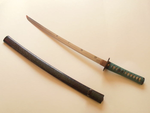 Japanese Sword, Wakizashi - Tamahagane - Japan - 17th century