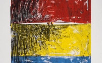 Jasper Johns (b.1930) Painting with Two Balls I