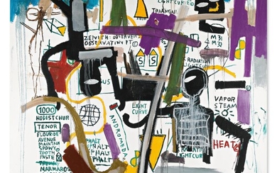 Jean-Michel Basquiat Saxaphone