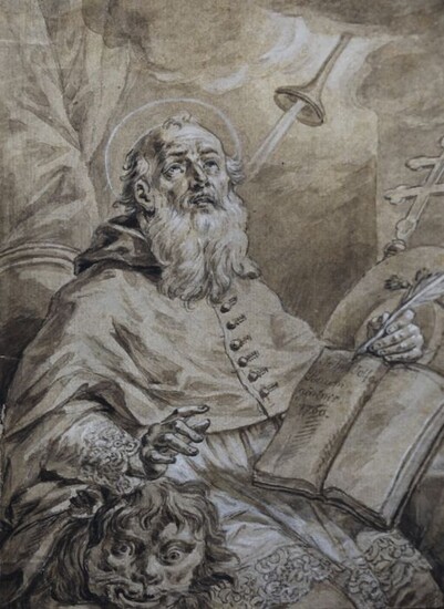 Johann Wolfgang Baumgartner (1709/12-1761), zugeschrieben - Der heilige Hieronymus