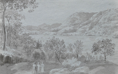 Josef Rebell (Wien/Vienna 1787 – Dresden/Dresda 1828) Cernobbio al Lago di...