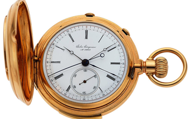 Jules Jurgensen, Very Fine Minute Repeating Gold Pocket Watch...