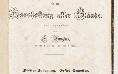 L. F. Jungius (Hrsg.): "Küchen-Zeitung für